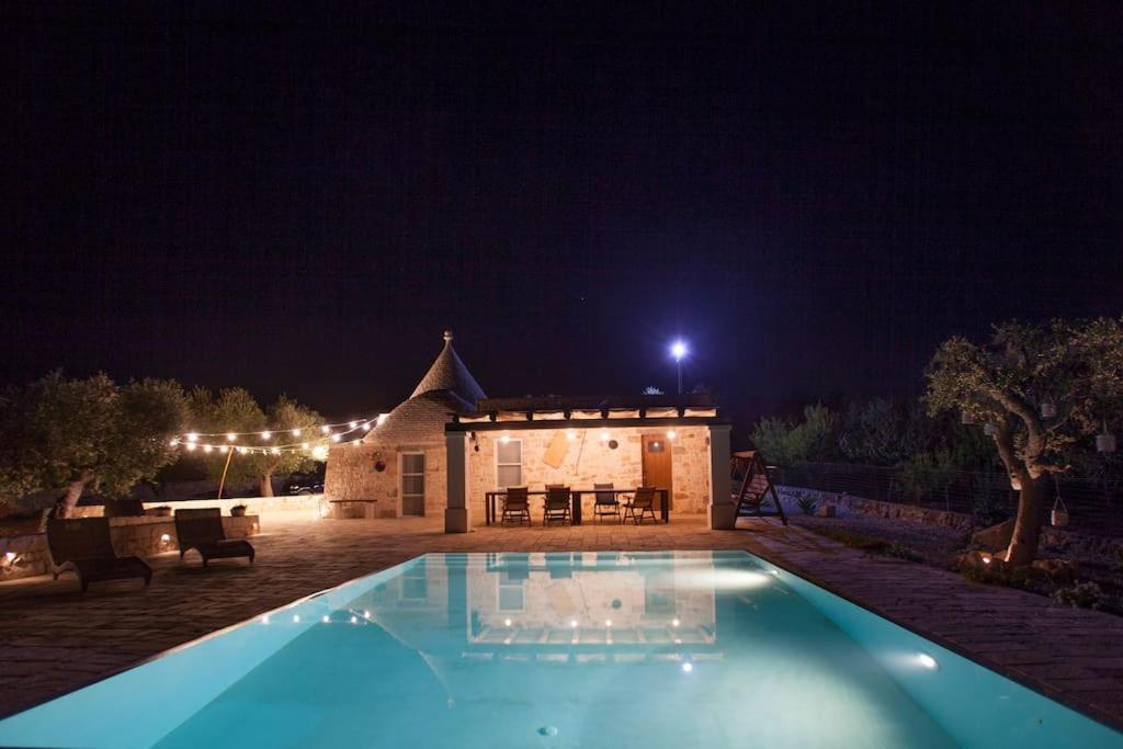 카스텔라나그로테 Trullo Oasi Santo Stefano - Private Pool 빌라 외부 사진