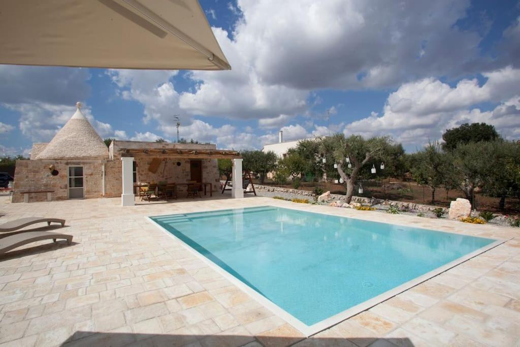 카스텔라나그로테 Trullo Oasi Santo Stefano - Private Pool 빌라 외부 사진