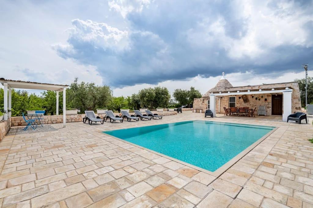 카스텔라나그로테 Trullo Oasi Santo Stefano - Private Pool 빌라 외부 사진